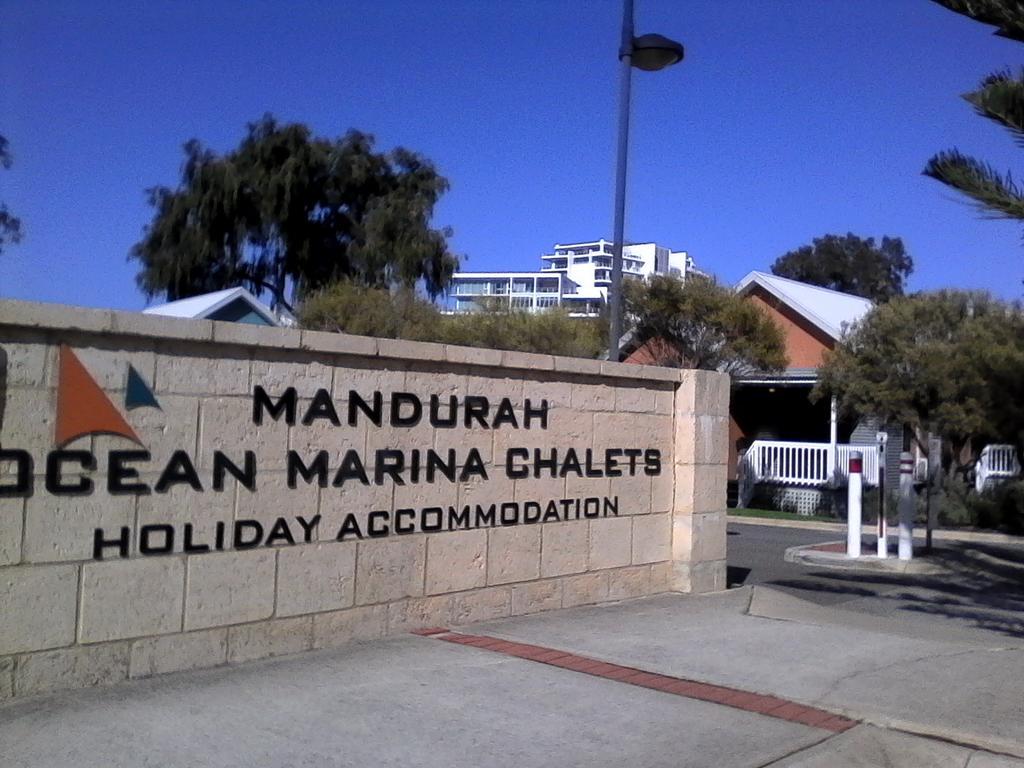 Mandurah Ocean Marina Chalets Eksteriør billede